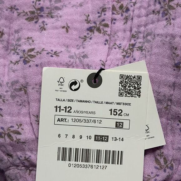 ZARA Kids | Mauve | TEXTURED PANTS - Picture 5 of 5